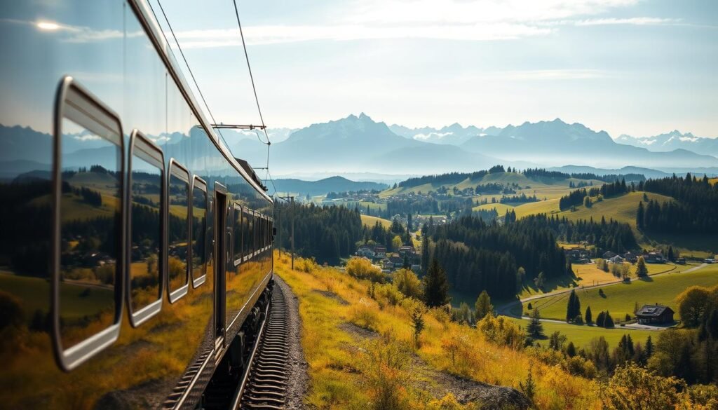 Central Europe train exploration